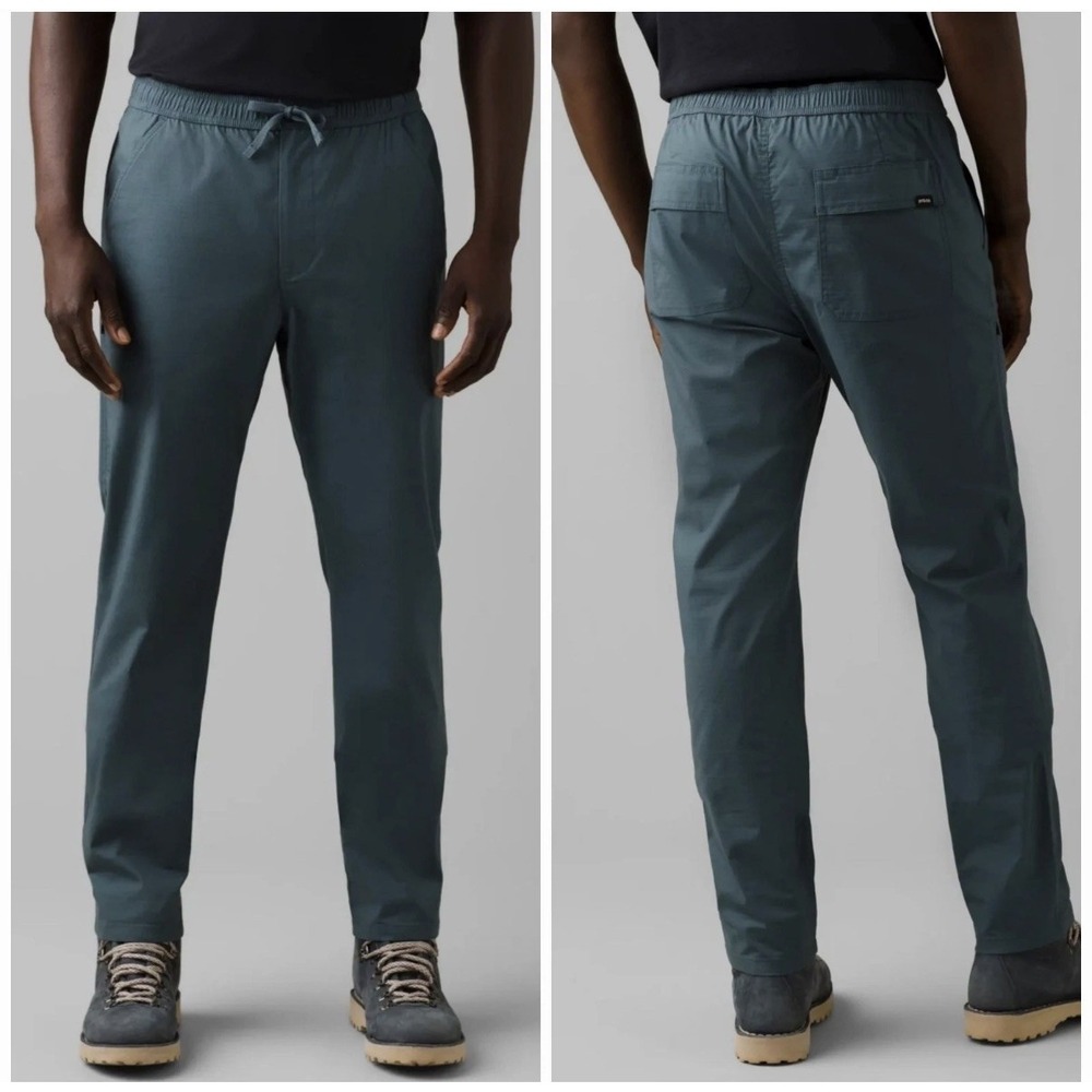 Prana Double Peak Pants Outdoors Gorpcore Ripstop Hiking Casual Mens 2XL XXL